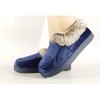 Papuci De casa Bleumarini , imblaniti 8098, 36, 37, 40, Oem
