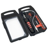 Set surubelnita cu biti si tubulare, 22 piese, maner ergonomic