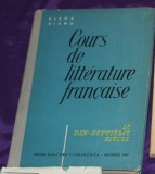 Elena Vianu - Cours de litt&eacute;rature fran&ccedil;aise, Le dix-septi&eacute;me si&egrave;cle, EDP, 1962
