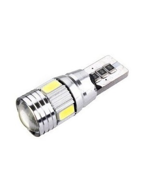 Led auto Alb Canbus T10 cu 6 SMD 5730 &amp;ndash; BTLEK040 foto