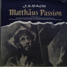 Editie 3xLP J.S.Bach , Corry ....... ‎– Matthäus-Passion ‎ ....(VG+)