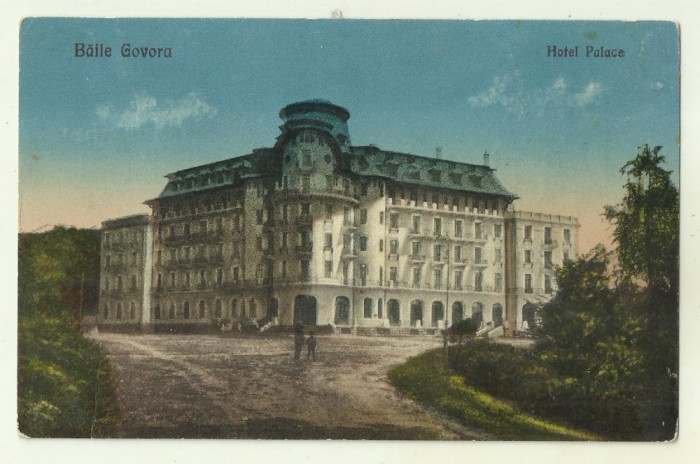 cp Govora : Hotel Palace - anii 1920