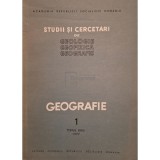 T. Morariu - Studii si cercetari de geologie, geofizica, geografie, tomul XXIV, nr. 1 (Editia: 1977)