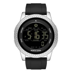 NORTH EDGE APOLLO , Ceas sport digital, ecran FSTN, 50M rezistent la apa, cronometru, alarme multiple, curea silicon, usor si durabil