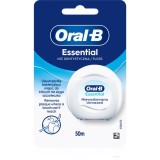 Oral-B Essential Floss Unwaxed ata dentara neceruita 50 m