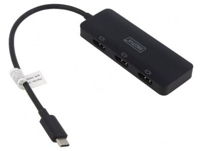 Adaptor HDMI HDCP 2.2 cu USB-C Negru foto