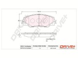 Dr!ve+ DP1010.10.0043 set placute frana,frana disc