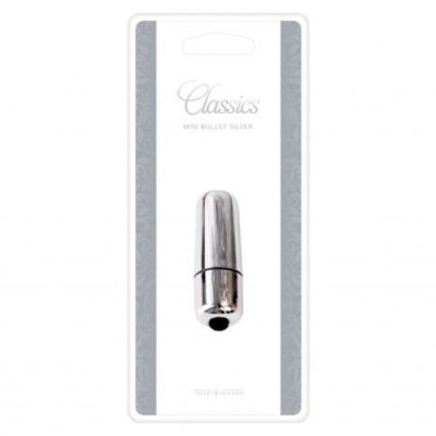 Vibrator Toyz4Lovers &amp;raquo;Mini Bullet&amp;laquo; 5,5 cm - Argintiu foto