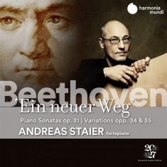 Beethoven: Ein Neuer Weg. Piano Sonatas, Op. 31 / Variations opp. 34 & 35 | Andreas Staier