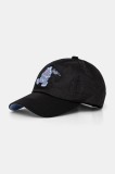 Hugo Blue șapcă de baseball din bumbac culoarea negru, cu imprimeu, 50535368