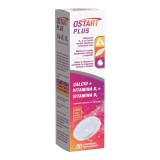 Ostart Plus Ca + K1 + D3 20 comprimate Fiterman