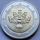 2 euro 2020 Letonia, Latgalian Ceramics, unc, km#208