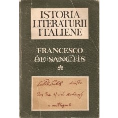 Istoria Literaturii Italiene - Francesco De Sanctis