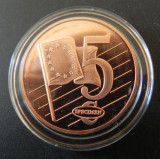 Moneda 5 cents 2008 - Vatican, essai, proba, specimen, Europa, Cupru-Nichel