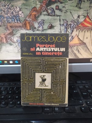 James Joyce, Portret al artistului &amp;icirc;n tinerețe, colecția Globus, nr. 432, 1/1987, ed. Univers, București, 024 foto