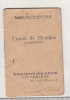 Bnk div CENTROCOOP - Carnet de membru coooperativa 1953 - timbre