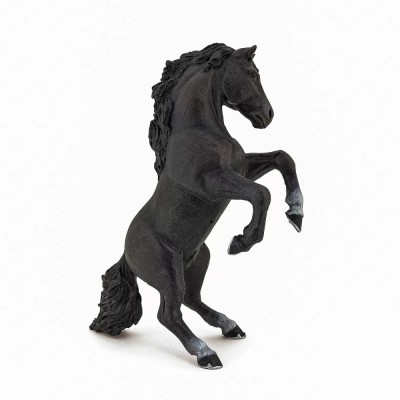 Papo Figurina Cal Negru Cabrat foto