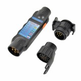 Tester fisa si priza remorca cu 7 poli 3in1 cu 2 adapt 12V Garage AutoRide, Carpoint