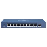 Switch 8 porturi Gigabit PoE, 1 port RJ45, 1 port SFP - HIKVISION DS-3E0510P-E