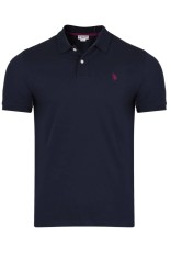 Tricou polo barbati US Polo Assn King Bleumarin foto