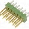Conector 12 pini, seria AMPMODU MOD II, pas pini 2.54mm, TE Connectivity - 826632-6