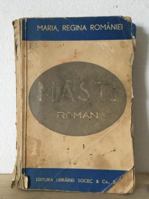 Maria, Regina Romaniei - Masti foto