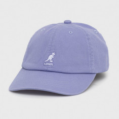 Kangol șapcă din bumbac culoarea violet, uni K5165HT.IL525-IL525