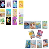 Cumpara ieftin Set 22 carnetele de buzunar Romantic 1+2, 5 x 8,3 cm, 100 foi veline