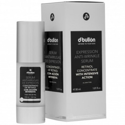 Ser concentrant cu retinol pentru riduri de expresie, D&#039;Bullon 30ml