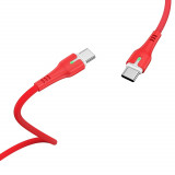 Cablu Date &amp; Incarcare Fast Charging Tip C - Tip C (Rosu) 1 Metru Hoco X45