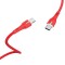 Cablu Date &amp; Incarcare Fast Charging Tip C - Tip C (Rosu) 1 Metru Hoco X45