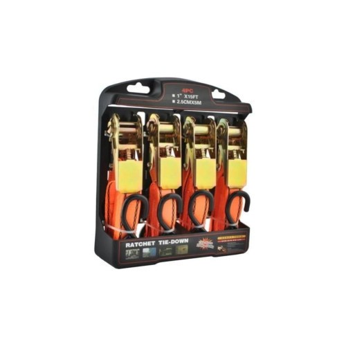 Set 4 chinghi de fixare - ancorare, rezistenta maxima 600-700 kg,
