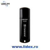 Memorie USB Transcend JetFlash 350 4GB, USB 2.0, Black