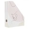 Suport Dosare și Reviste, Model Abstract, Dimensiuni 24x7.5x29.5cm, Ecru