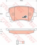 Set placute frana,frana disc AUDI A6 Avant (4F5, C6) (2005 - 2011) TRW GDB1622