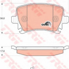 Set placute frana,frana disc VW GOLF V Variant (1K5) (2007 - 2009) TRW GDB1622