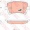 Set placute frana,frana disc AUDI A4 Cabriolet (8H7, B6, 8HE, B7) (2002 - 2009) TRW GDB1622