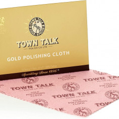 Laveta pentru curatat bijuteriile din aur brilliant gold polishing cloth town talk