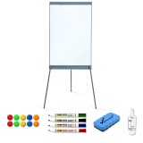 Pachet Flipchart magnetic 70&amp;#215;100 cm, cu accesorii incluse, VISUAL