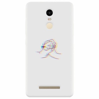 Husa silicon pentru Xiaomi Remdi Note 3, With Love foto