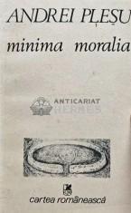 Minima moralia - Andrei Plesu (A158)