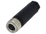 Conector M8 Mamă 4-Pin pe Cablu