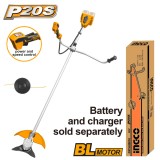 Cumpara ieftin Motocoasa trimmer electric 40V brushless, 7500rpm, fara acumulator INGCO CSTLI20018