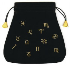 Astrological Velvet Tarot Bag foto