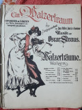 Walzertraume, vals - dupa motive din opereta Ein Walzertraum de Oscar Straus partitura pentru pian