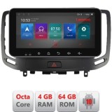 Navigatie Infiniti G35 G37 2006-2013 Android radio gps internet Octa Core 4+64 LTE ecran de 10.33&#039; wide KIT-G25+EDT-E511-pro CarStore Technology