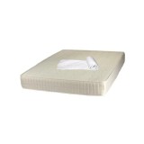 Set Saltea ortopedica, tip relaxa, Dafin Lux Ortopedic, 160x200x21cm, fermitate medie, cu plasa de arcuri tip Bonell, fata vara-iarna, sistem de aeris