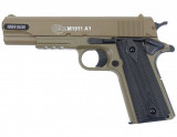 COLT 1911 METAL SLIDE - SPRING - DARK EARTH, Cyber Gun