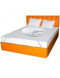 Set Saltea cu spuma, Nova Comfort Flex 140x200x20cm, fermitate tare, hipoalergenica, husa detasabila, Saltsib plus Pachet textile Avantaj cu 2 perne m, Cu Memory Foam