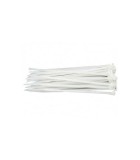 Coliere plastic 2.5x120mm 100buc alb Well